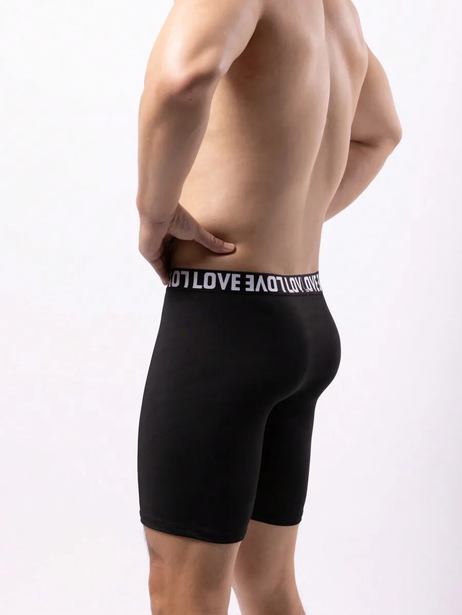 Mens 5 Pack Letter Print Boxer Briefs
Mens 5 Pack Letter Print Boxer Briefs