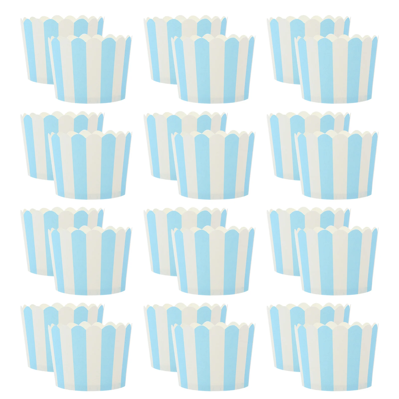 50Pcs Mini Cake Cups Blue White Patterned Paper Cupcake Liners for Baking Dessert Packaging Sturdy Flexible Non Stick Use
50Pcs Mini Cake Cups Blue White Patterned Paper Cupcake Liners for Baking Dessert Packaging Sturdy Flexible Non Stick Use