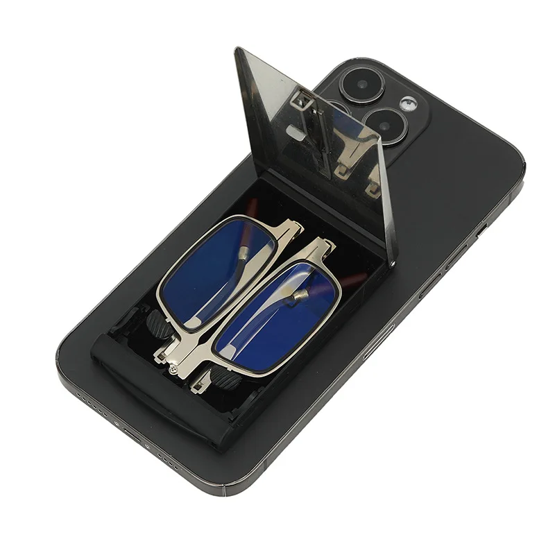 New Anti-blue Light Folding Reading Glasses with Portable Phone Holder, High-definition and High-grade Reading Glasses
New Anti-blue Light Folding Reading Glasses with Portable Phone Holder, High-definition and High-grade Reading Glasses