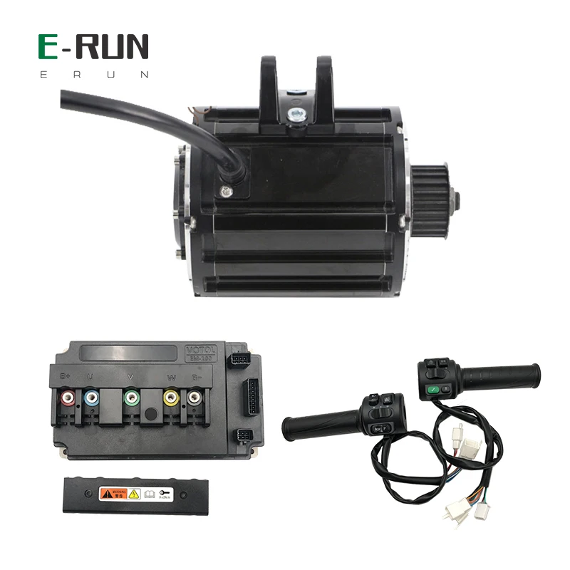 QS120 2000W 70H 4600RPM Belt or 428 Sprocket Mid Drive Motor with EM100 Controller and T08 Throttle Kits
QS120 2000W 70H 4600RPM Belt or 428 Sprocket Mid Drive Motor with EM100 Controller and T08 Throttle Kits