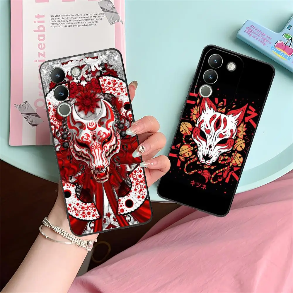Kitsune Fox Mask Phone Case for VIVO V60 V50 V40 V30 V29 V27 V25 V23 Pro Lite 5G Soft TPU Shockproof Cover
Kitsune Fox Mask Phone Case for VIVO V60 V50 V40 V30 V29 V27 V25 V23 Pro Lite 5G Soft TPU Shockproof Cover
