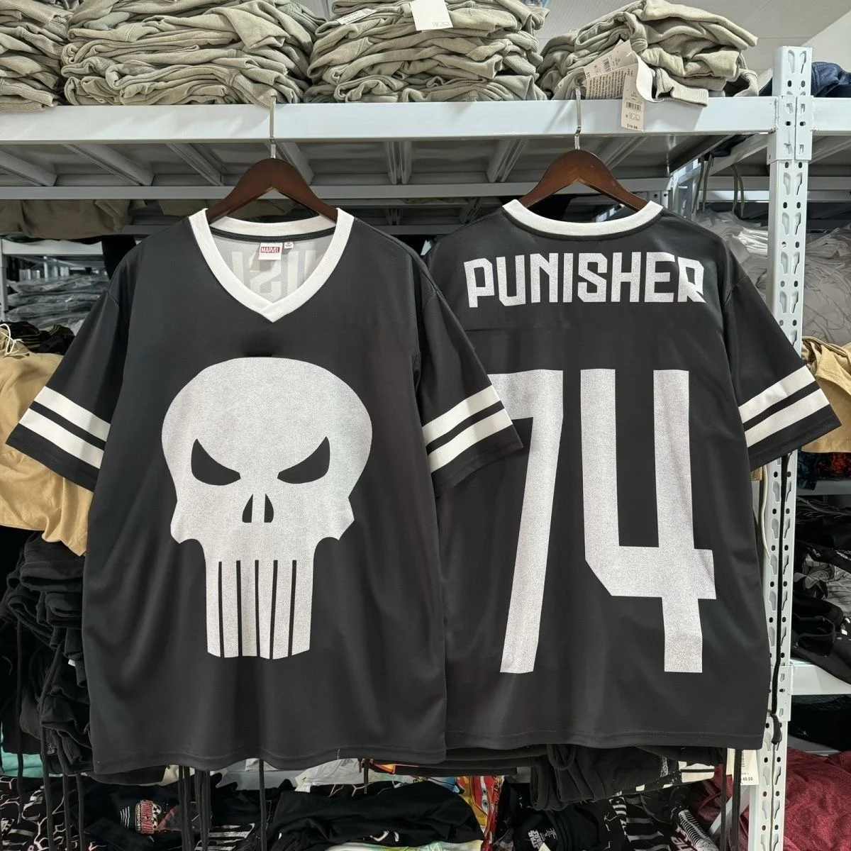 Футболка с короткими рукавами The Punsher American Jersey, мужская и женская летняя свободная майка, новинка 2025, лето
Футболка с короткими рукавами The Punsher American Jersey, мужская и женская летняя свободная майка, новинка 2025, лето