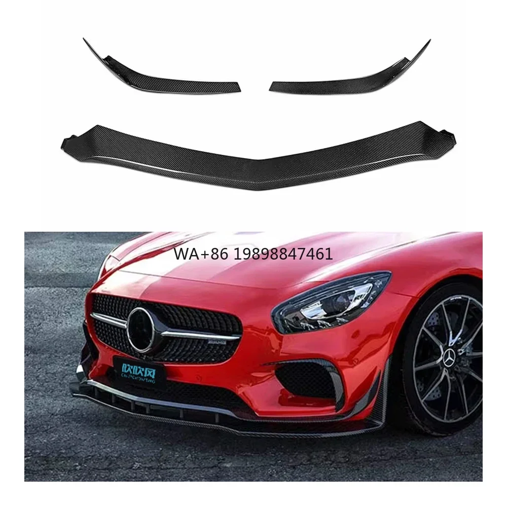 OEM Carbon Fiber Body Kit Front Splitter Spoiler Bumper Lip Diffuser for Mercedes Benz AMG GT GTS C190 Ver1
OEM Carbon Fiber Body Kit Front Splitter Spoiler Bumper Lip Diffuser for Mercedes Benz AMG GT GTS C190 Ver1