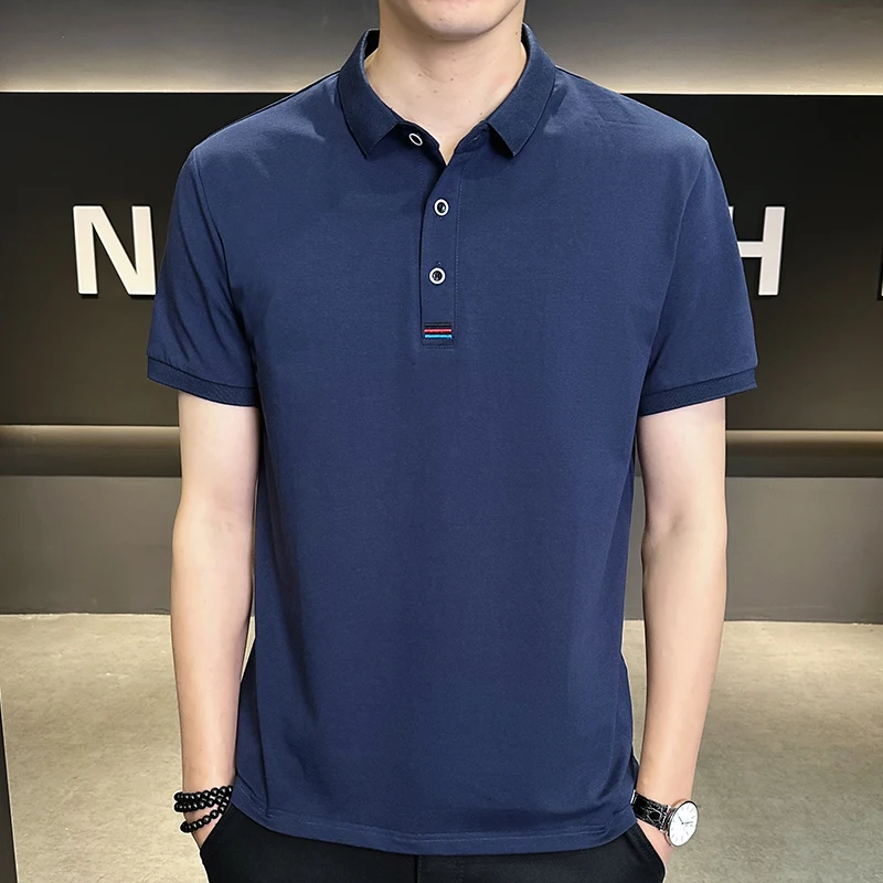 T247polo Shirt Men's Short-sleeved T-shirt Summer Cotton Half-sleeved T-shirt
T247polo Shirt Men's Short-sleeved T-shirt Summer Cotton Half-sleeved T-shirt