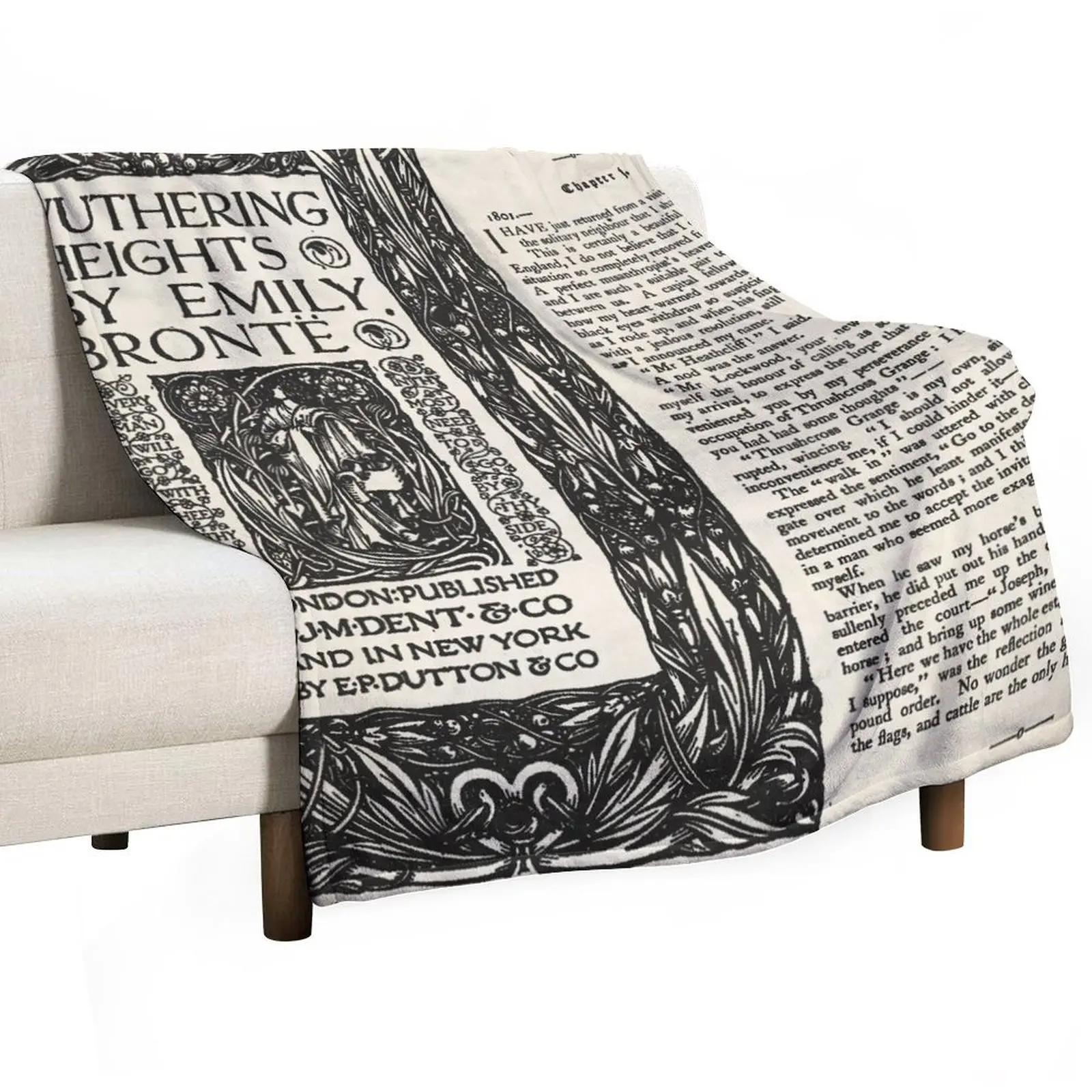 Wuthering Heights Pages Black - London Published Edition Throw Blanket warm for winter heavy to sleep sofa bed Blankets
Wuthering Heights Pages Black - London Published Edition Throw Blanket warm for winter heavy to sleep sofa bed Blankets