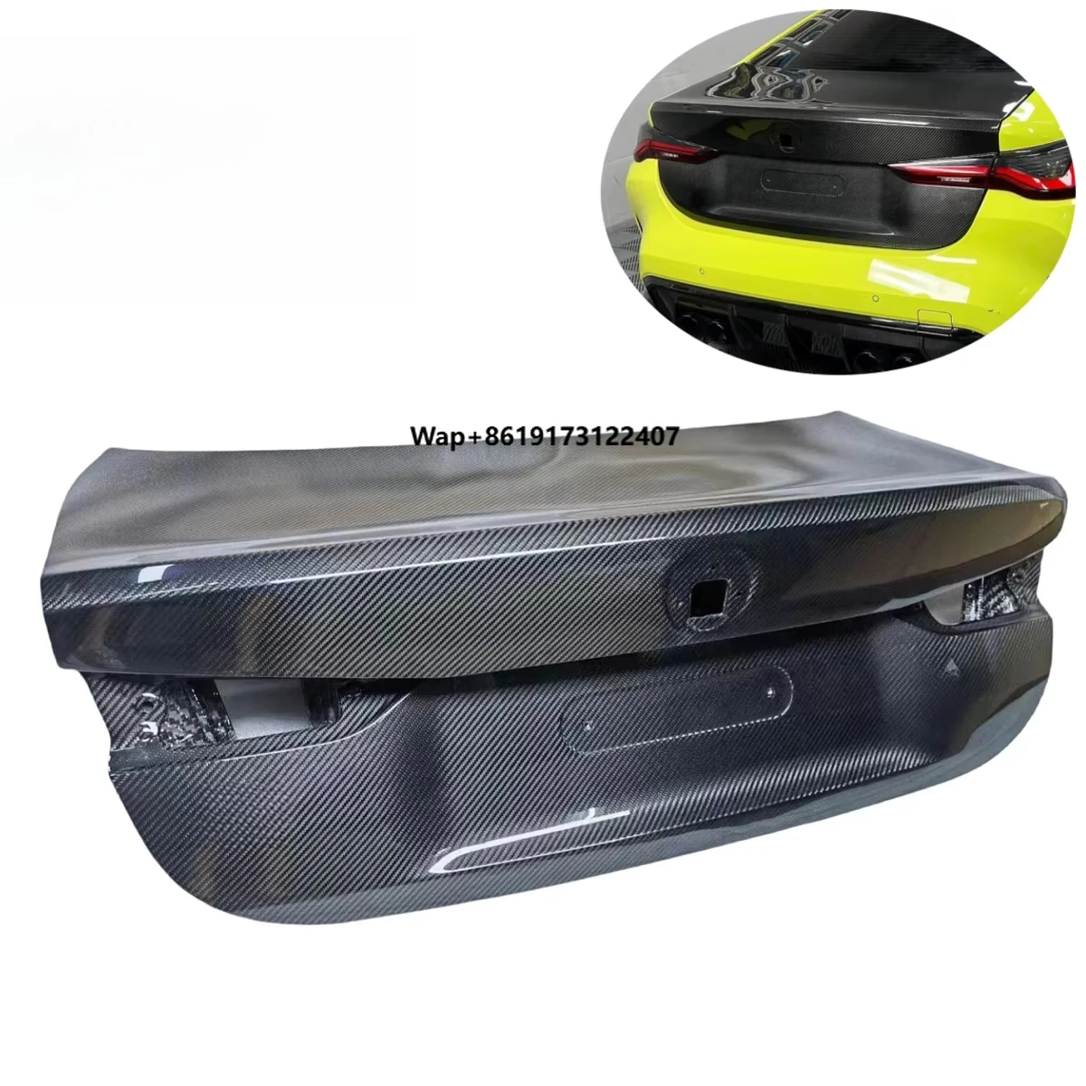 OEM Style Dry Carbon Fiber Rear Trunk Lid for G82 M4 G22 430i M440i M Sport Sedan
OEM Style Dry Carbon Fiber Rear Trunk Lid for G82 M4 G22 430i M440i M Sport Sedan
