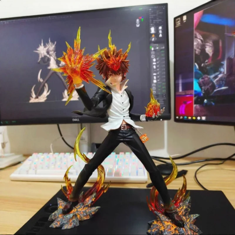 In Stock New Anime Periphery Hitman Reborn! 28CM Sawada Tsunayoshi Anime Figure Desktop Model Ornaments Collection Toys Gift
In Stock New Anime Periphery Hitman Reborn! 28CM Sawada Tsunayoshi Anime Figure Desktop Model Ornaments Collection Toys Gift
