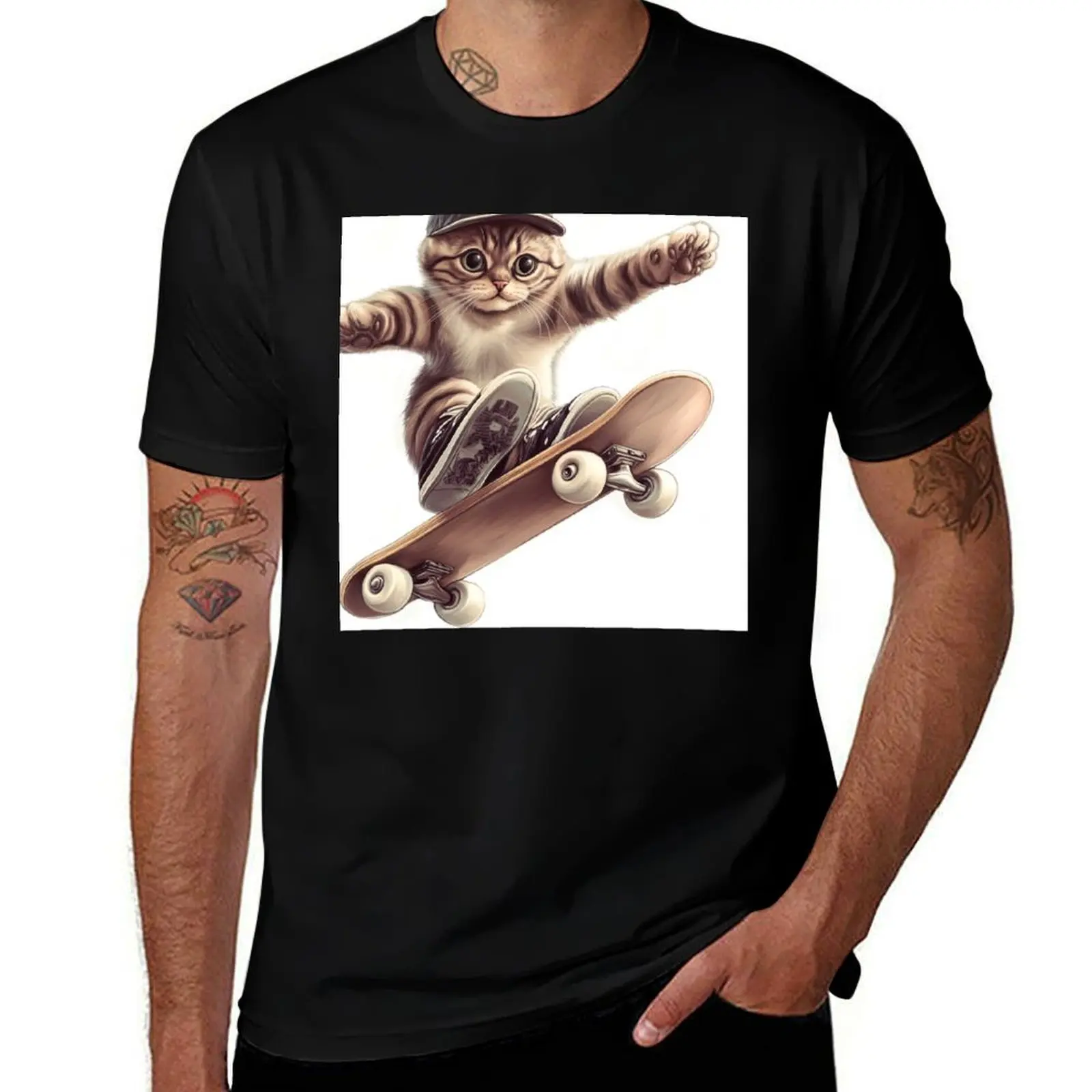 Cat 4096 T-Shirt shirts graphic oversized plus sizes graphic shirts cotton t shirt men
Cat 4096 T-Shirt shirts graphic oversized plus sizes graphic shirts cotton t shirt men