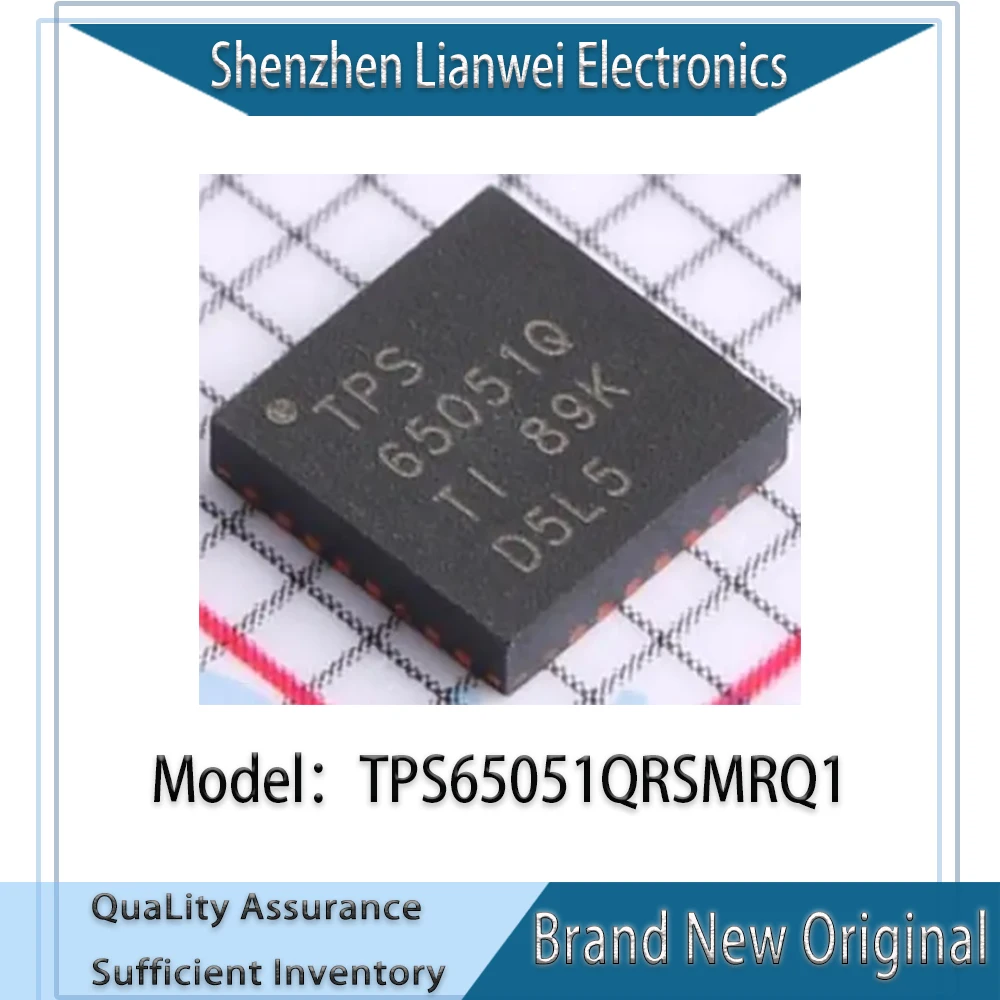 100% New Original TPS65051QRSMRQ1 TPS65051Q IC Chipset VQFN-32
100% New Original TPS65051QRSMRQ1 TPS65051Q IC Chipset VQFN-32
