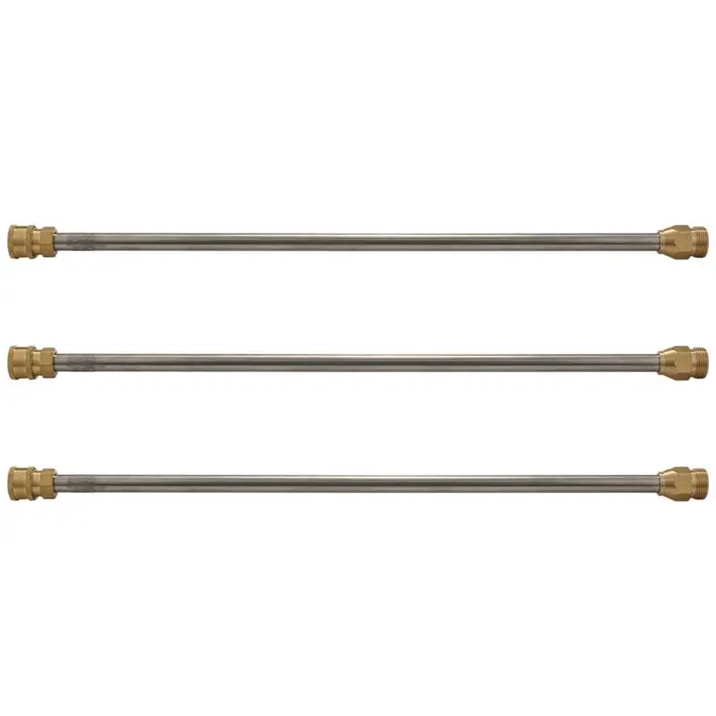 Authentic 3X Stainless Steel Quick Connect Lance,Wand For Pressure Washers,Replacement Spray Wand,16 Inch,5000Psi
Authentic 3X Stainless Steel Quick Connect Lance,Wand For Pressure Washers,Replacement Spray Wand,16 Inch,5000Psi