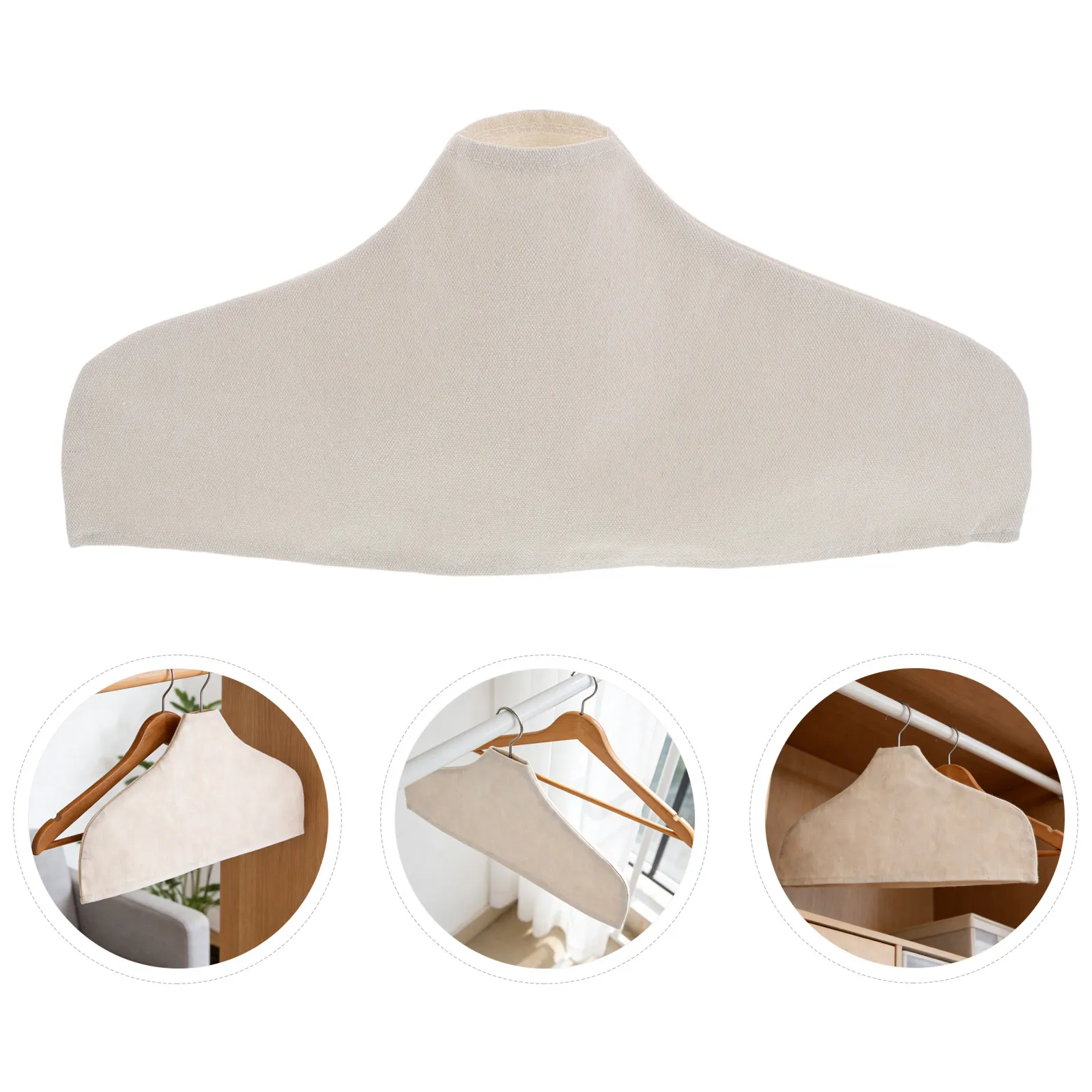 3Pcs Cotton Garment Shoulder Covers Non-Slip Beige White 8.2x17 Clothes Hanger Dust Covers for Closet Wardrobe Garment Protector
3Pcs Cotton Garment Shoulder Covers Non-Slip Beige White 8.2x17 Clothes Hanger Dust Covers for Closet Wardrobe Garment Protector