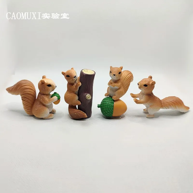 Miniature simulation animal doll cartoon squirrel doll hand-made toy micro landscape ornaments desktop jewelry
Miniature simulation animal doll cartoon squirrel doll hand-made toy micro landscape ornaments desktop jewelry