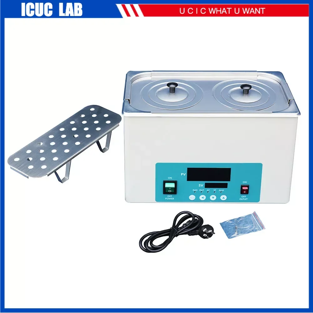 6.1L Thermostatic Laboratory Electric Heating Digital Water Bath for Laboratory Medical Using with 1 Row 2 Holes DK-2000-IIIL
6.1L Thermostatic Laboratory Electric Heating Digital Water Bath for Laboratory Medical Using with 1 Row 2 Holes DK-2000-IIIL