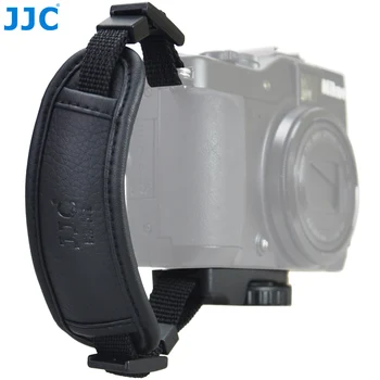 JJC 가죽 핸드 스트랩 퀵릴리즈 그립 손목 벨트, DSLR 액세서리, 니콘 D80 D90 D5300 D3200 캐논 EOS R8 2000D M50