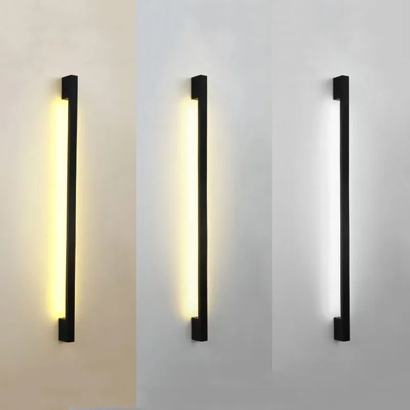 Modern Minimalist Wall Light Long Bedroom Bedside Living Room TV Background One Character Design Indoor Outdoor Lighting
Modern Minimalist Wall Light Long Bedroom Bedside Living Room TV Background One Character Design Indoor Outdoor Lighting
