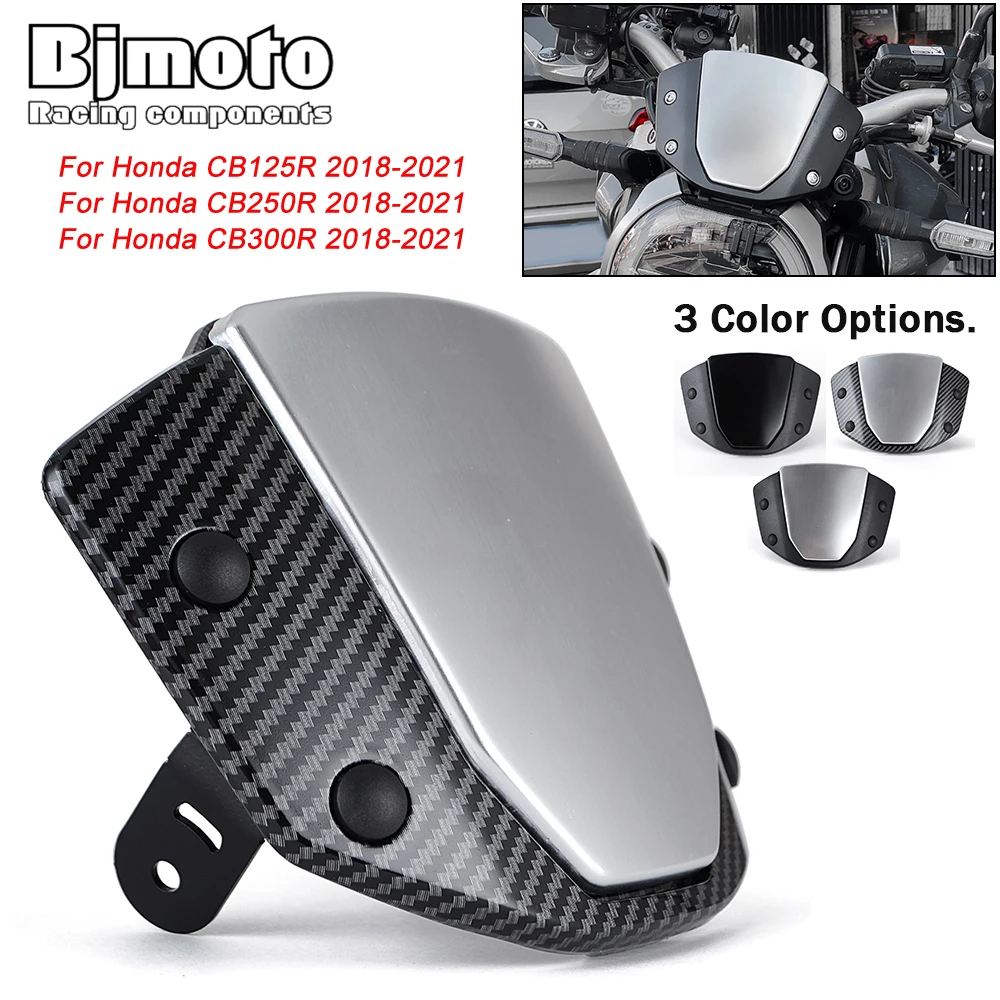 Ветрозащитный экран для мотоцикла Honda CB125R CB250R CB300R 2018-2020, ветрозащитный экран на лобовое стекло с кронштейном
Ветрозащитный экран для мотоцикла Honda CB125R CB250R CB300R 2018-2020, ветрозащитный экран на лобовое стекло с кронштейном