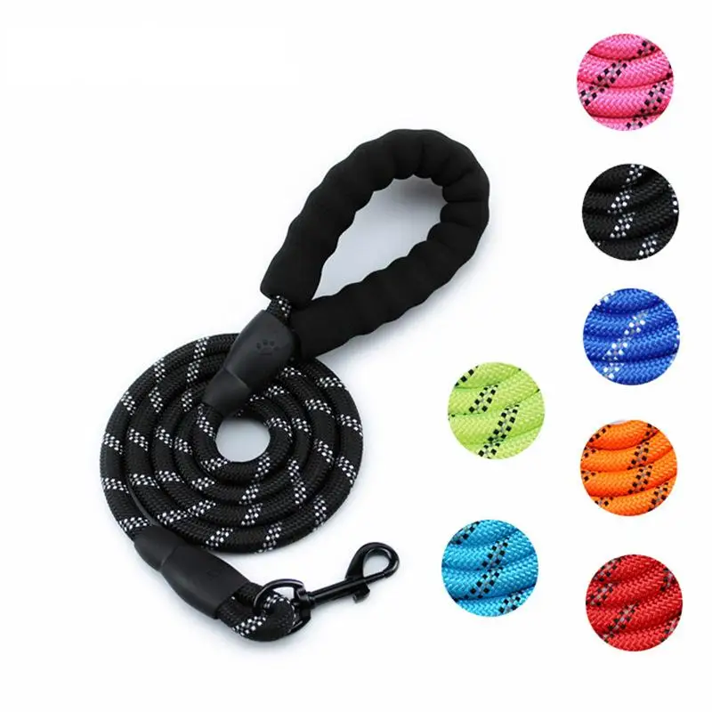 OUZEY 150cm Reflective Strong Dog Leash Comfortable Outdoor Walking Pet Leash For Small Medium Big Dogs Puppy Pet Supplies
OUZEY 150cm Reflective Strong Dog Leash Comfortable Outdoor Walking Pet Leash For Small Medium Big Dogs Puppy Pet Supplies