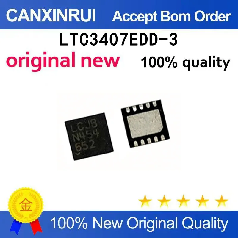 (5-100 pieces)Brand new original LTC3407EDD-3 silk screen LCJB QFN spot chip IC
(5-100 pieces)Brand new original LTC3407EDD-3 silk screen LCJB QFN spot chip IC