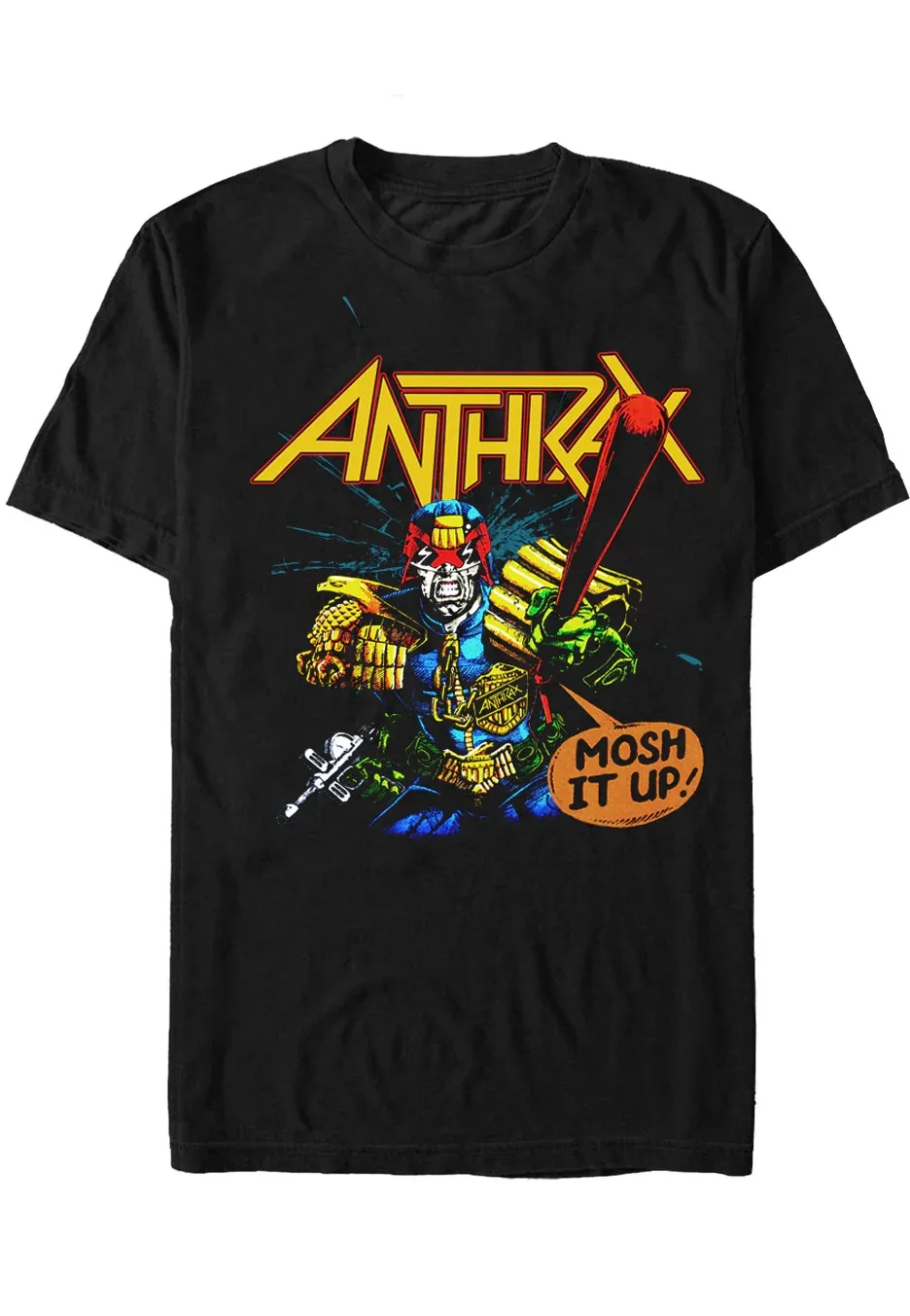 Anthrax I Am The Law Mosh Одежда с принтом, летние роскошные брендовые хлопковые мужские и женские футболки с короткими рукавами
Anthrax I Am The Law Mosh Одежда с принтом, летние роскошные брендовые хлопковые мужские и женские футболки с короткими рукавами