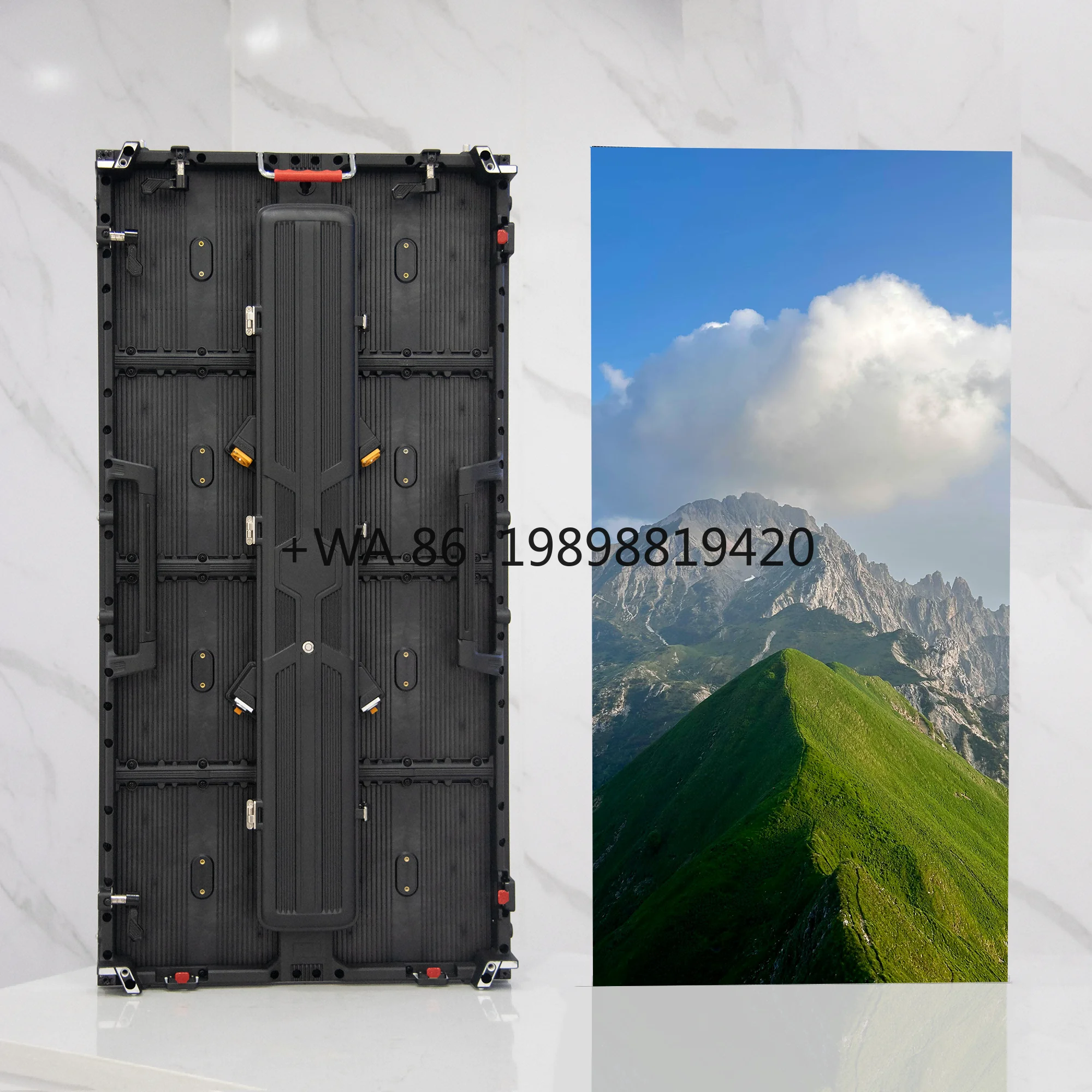 Rental Waterproof High Brightness LED Display P2.6/P2.9/P3.91/P4.81 Pixel Pitch for 500x500mm Cabinet Size Spliceable
Rental Waterproof High Brightness LED Display P2.6/P2.9/P3.91/P4.81 Pixel Pitch for 500x500mm Cabinet Size Spliceable