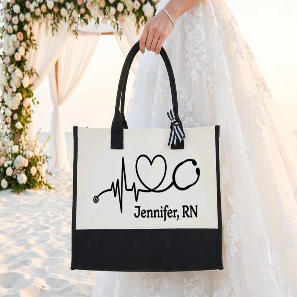 Personalized Stethoscope Nurse Tote Bag Heart Nurse Bag Durable Canvas Tote Bag Nurse Appreciation Gift Travel Storage Bag
Personalized Stethoscope Nurse Tote Bag Heart Nurse Bag Durable Canvas Tote Bag Nurse Appreciation Gift Travel Storage Bag