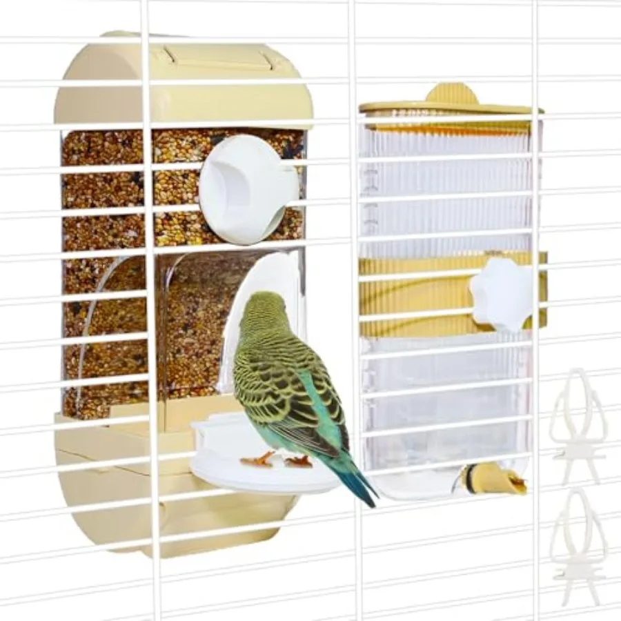 Automatic Bird Feeder Waterer Kit Bird Cage Hanging Waterer Parakeet Leak-Proof Feeder Parrot Vegetable Clips Cage Accessories
Automatic Bird Feeder Waterer Kit Bird Cage Hanging Waterer Parakeet Leak-Proof Feeder Parrot Vegetable Clips Cage Accessories