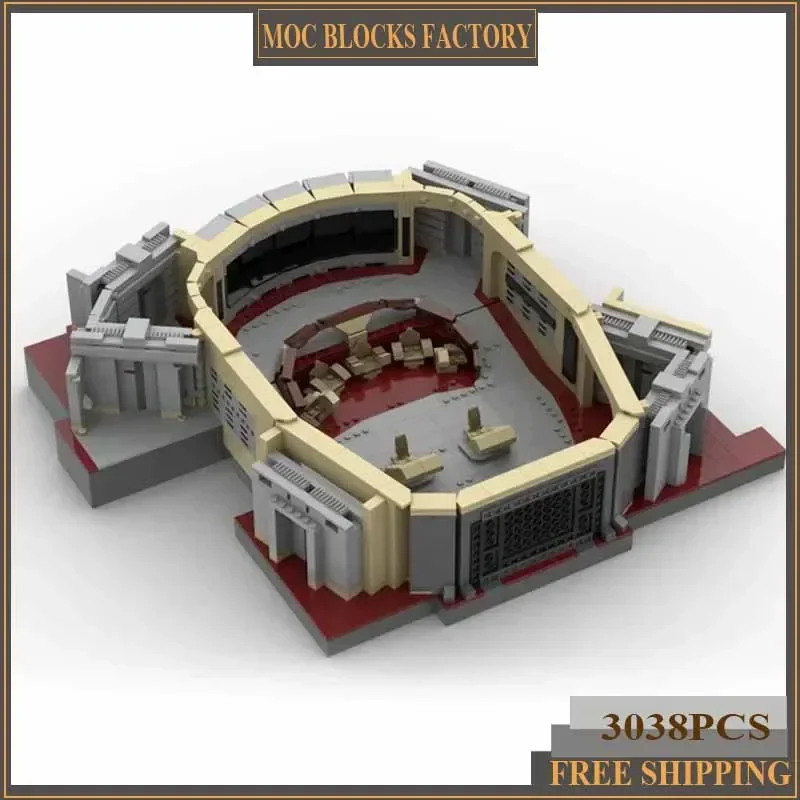 Star Movie Model Moc Building Bricks USS Empire Main Bridge Technology Modular Blocks Gifts Christmas Toys DIY Sets Assembly
Star Movie Model Moc Building Bricks USS Empire Main Bridge Technology Modular Blocks Gifts Christmas Toys DIY Sets Assembly