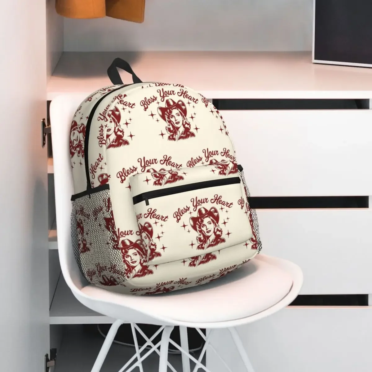 Рюкзак Bless Your Heart с забавной пастушкой в стиле ретро, рюкзак в стиле вестерн, рюкзак для мальчиков и девочек, школьная сумка, сумки на плечо для мужчин и женщин
Рюкзак Bless Your Heart с забавной пастушкой в стиле ретро, рюкзак в стиле вестерн, рюкзак для мальчиков и девочек, школьная сумка, сумки на плечо для мужчин и женщин