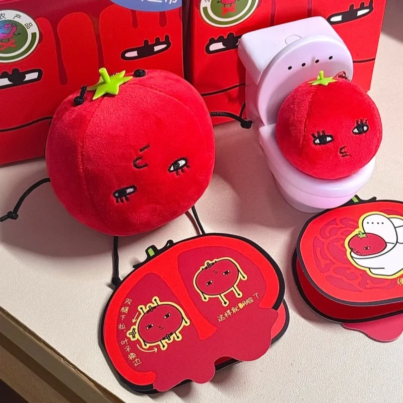Tomato Five Star Good Persimmon People Blind Box Key Holder Stuffed Pendant Fruit Plush Toy Keychain Birthday Gift Toy
Tomato Five Star Good Persimmon People Blind Box Key Holder Stuffed Pendant Fruit Plush Toy Keychain Birthday Gift Toy
