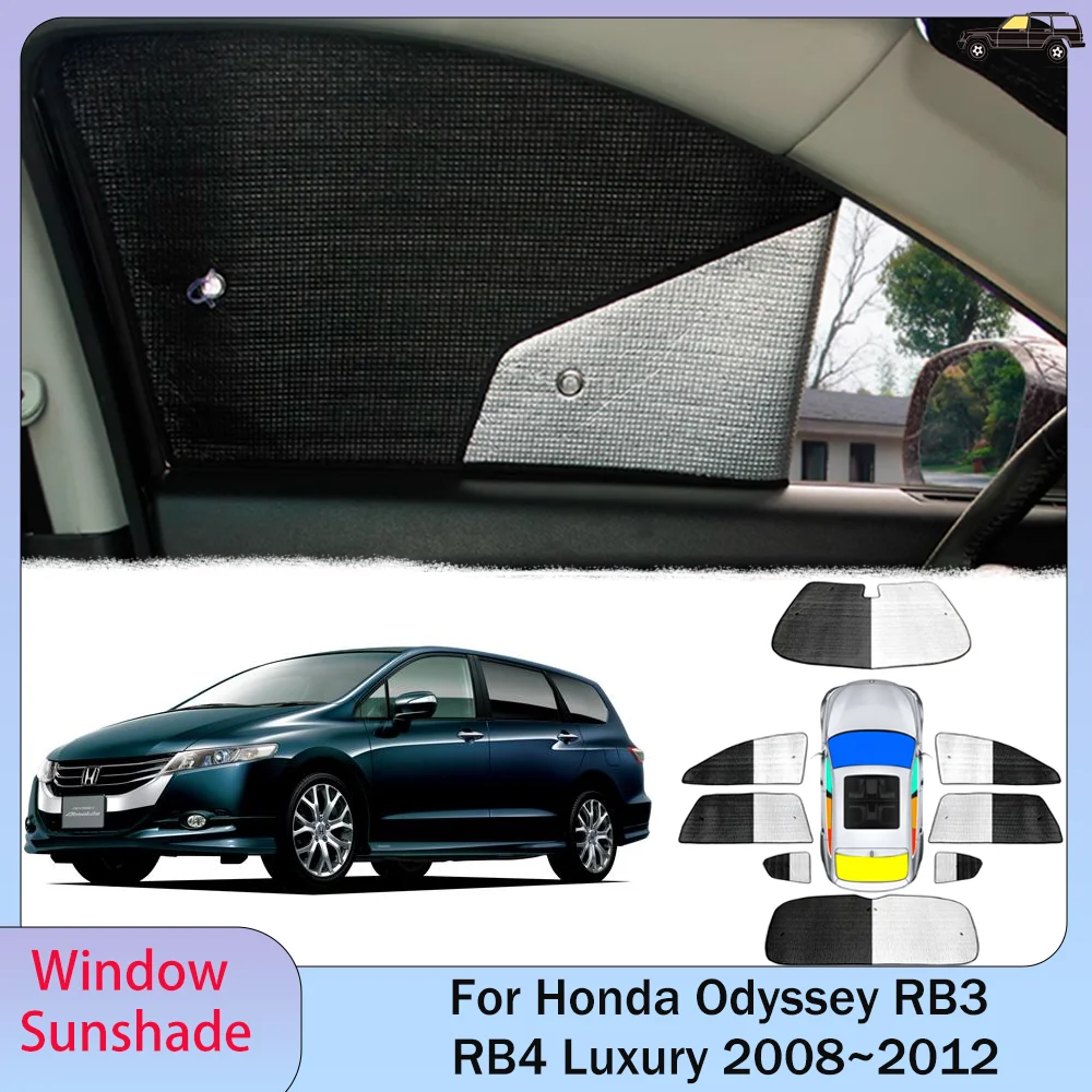 For Honda Odyssey RB3 RB4 Luxury 2008~2012 2009 2010 Car Sunshade Skylight Windshield Sun Shade Protector UV Parasol Accessories
For Honda Odyssey RB3 RB4 Luxury 2008~2012 2009 2010 Car Sunshade Skylight Windshield Sun Shade Protector UV Parasol Accessories