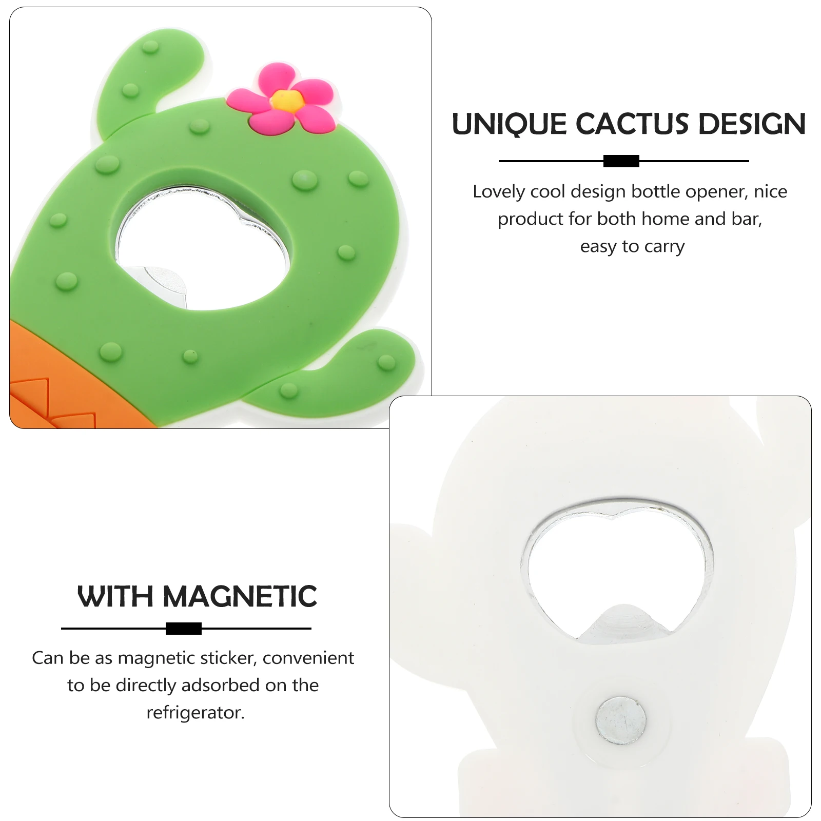 2Pcs Bottle Opener Cactus Cartoon Model Strong Magnet Fridge Sticker Soft Rubber Beer Opener Party Home Bar Camping Travel
2Pcs Bottle Opener Cactus Cartoon Model Strong Magnet Fridge Sticker Soft Rubber Beer Opener Party Home Bar Camping Travel