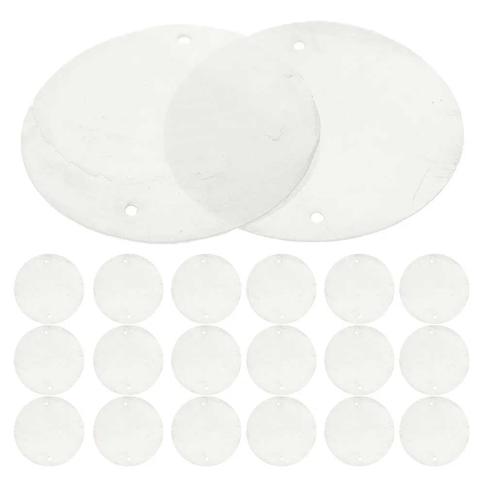 100 Pcs Double Hole Shell Piece Round Decorative Charms Shape DIY Shells Slices Pieces
100 Pcs Double Hole Shell Piece Round Decorative Charms Shape DIY Shells Slices Pieces