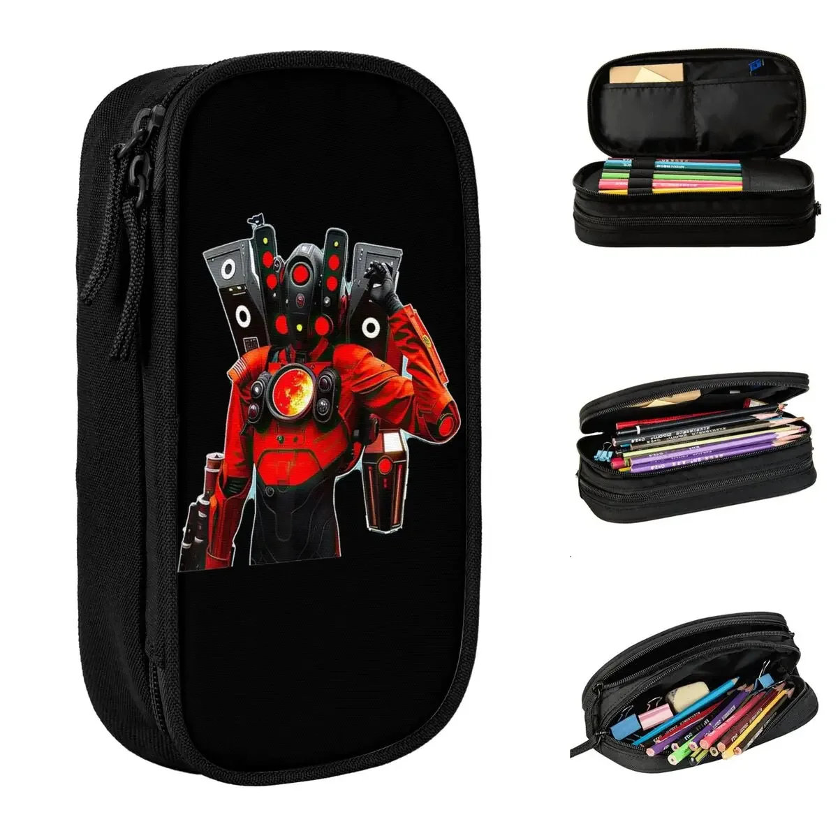 Fun Skibidi Toilet Game Pencil Case Titan Pencilcases Pen Box for Student Big Capacity Pencil Bags School Supplies Stationery
Fun Skibidi Toilet Game Pencil Case Titan Pencilcases Pen Box for Student Big Capacity Pencil Bags School Supplies Stationery