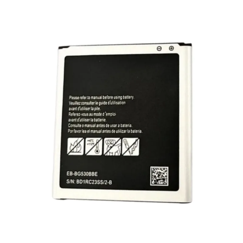 Replacement battery For EB-BG530BBE EB-BG530BBC 2600mAh G530H J3 2016 J5 2015 J2 Prime J2 Ace G530 J2 Core Phone Battery
Replacement battery For EB-BG530BBE EB-BG530BBC 2600mAh G530H J3 2016 J5 2015 J2 Prime J2 Ace G530 J2 Core Phone Battery