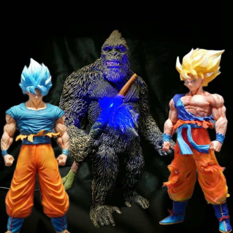 Movie King Kong Figure GK Godzilla Vs Kong Action Figures Battleax Can Emit Light PVC Anime Dragon Ball Collection Perimeter Toy
Movie King Kong Figure GK Godzilla Vs Kong Action Figures Battleax Can Emit Light PVC Anime Dragon Ball Collection Perimeter Toy