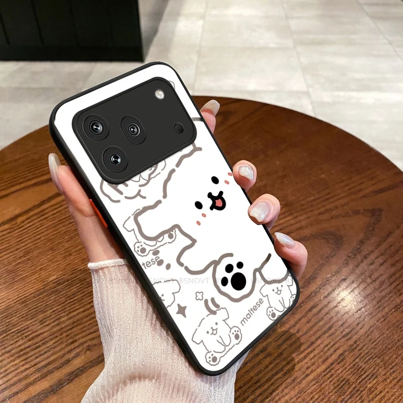 For Honor 600 Pro Case Cover Honor 600 Pro Capas White Puppy Dog DIY Pattern Design Matte Translucent Back Fundas Honor 600 Pro
For Honor 600 Pro Case Cover Honor 600 Pro Capas White Puppy Dog DIY Pattern Design Matte Translucent Back Fundas Honor 600 Pro