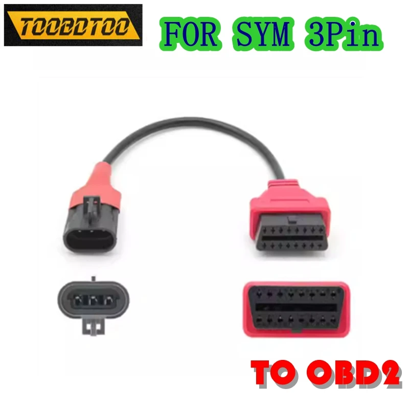 2025 новейший диагностический адаптер для SYM 3PIN TO OBD2 для 16-контактного адаптера OBD2 мотоциклетный диагностический удлинительный кабель OBD
2025 новейший диагностический адаптер для SYM 3PIN TO OBD2 для 16-контактного адаптера OBD2 мотоциклетный диагностический удлинительный кабель OBD