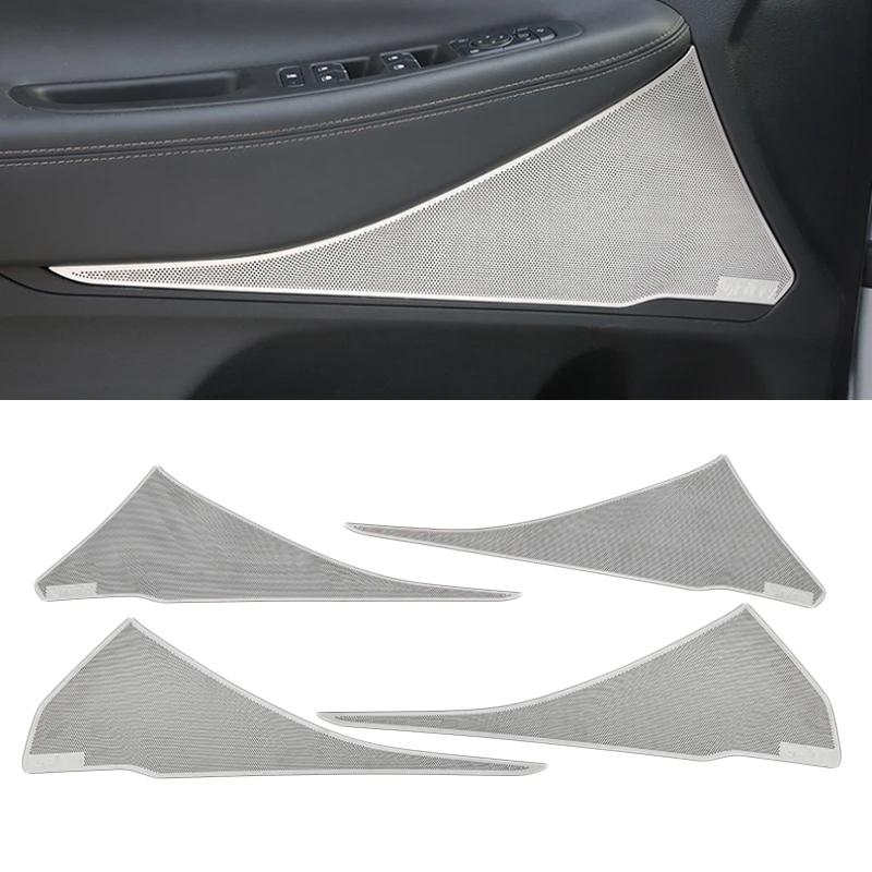 For Hyundai Santa Fe 2019 2020 Car Door Loudspeaker Sound Chrome Speaker Cover Trim Frame Sticker Interior Accessory
For Hyundai Santa Fe 2019 2020 Car Door Loudspeaker Sound Chrome Speaker Cover Trim Frame Sticker Interior Accessory