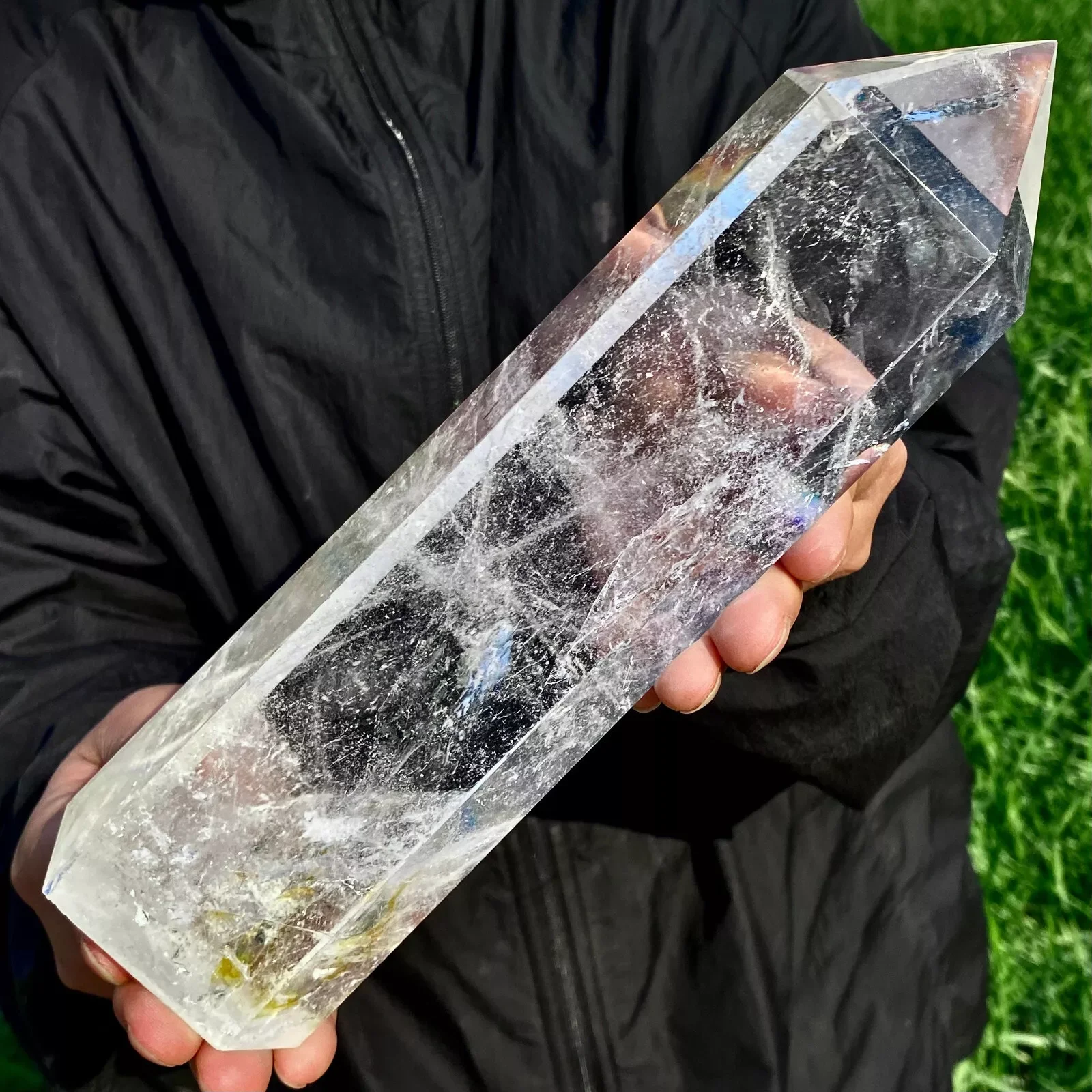 Super Big!Natural Formed! White Transparent Crystal Obelisk, Transparent Quartz Column, Mineral, Reiki, Healing Tower Column
Super Big!Natural Formed! White Transparent Crystal Obelisk, Transparent Quartz Column, Mineral, Reiki, Healing Tower Column