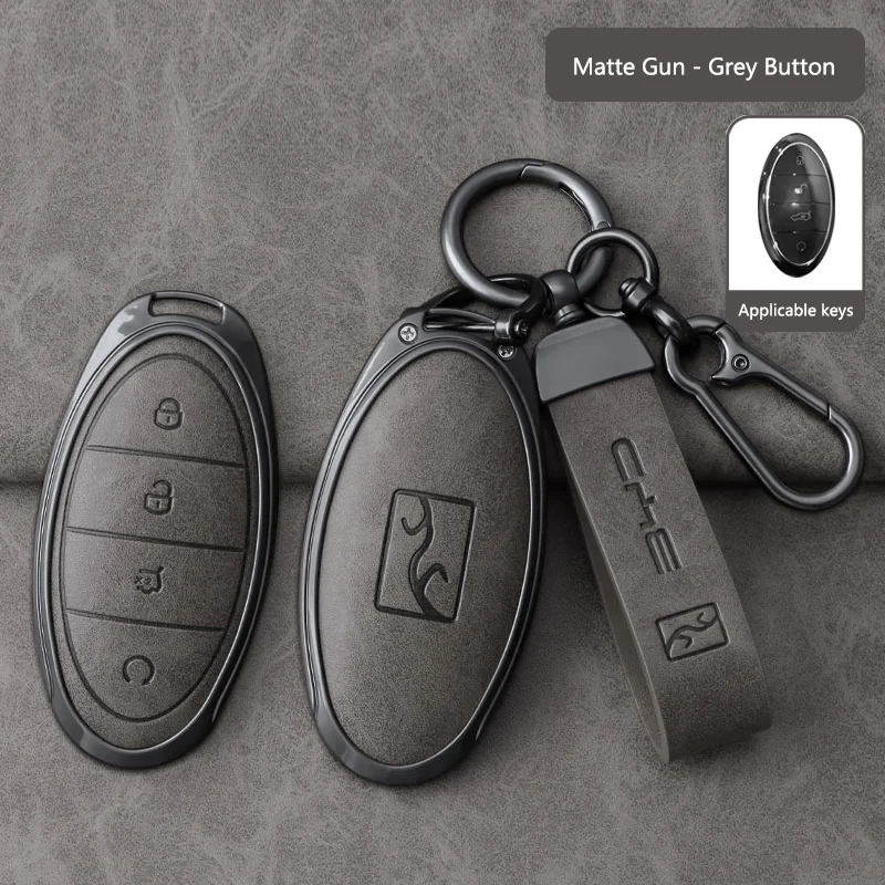 Fashion Zinc Alloy Leather Car Key Case Cover Holder Protector Shell For BYD Yang Wang U8 U9 2023-24 U8 U9 Keychain Accessories
Fashion Zinc Alloy Leather Car Key Case Cover Holder Protector Shell For BYD Yang Wang U8 U9 2023-24 U8 U9 Keychain Accessories