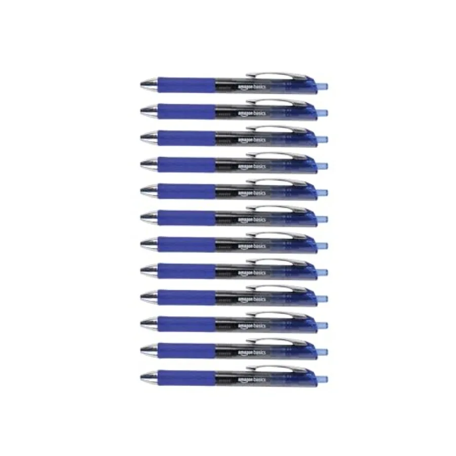 Retractable Gel Pens, Fine Point 0.7mm, Smooth Writing, No-Smear Ink,,12-Pack
Retractable Gel Pens, Fine Point 0.7mm, Smooth Writing, No-Smear Ink,,12-Pack