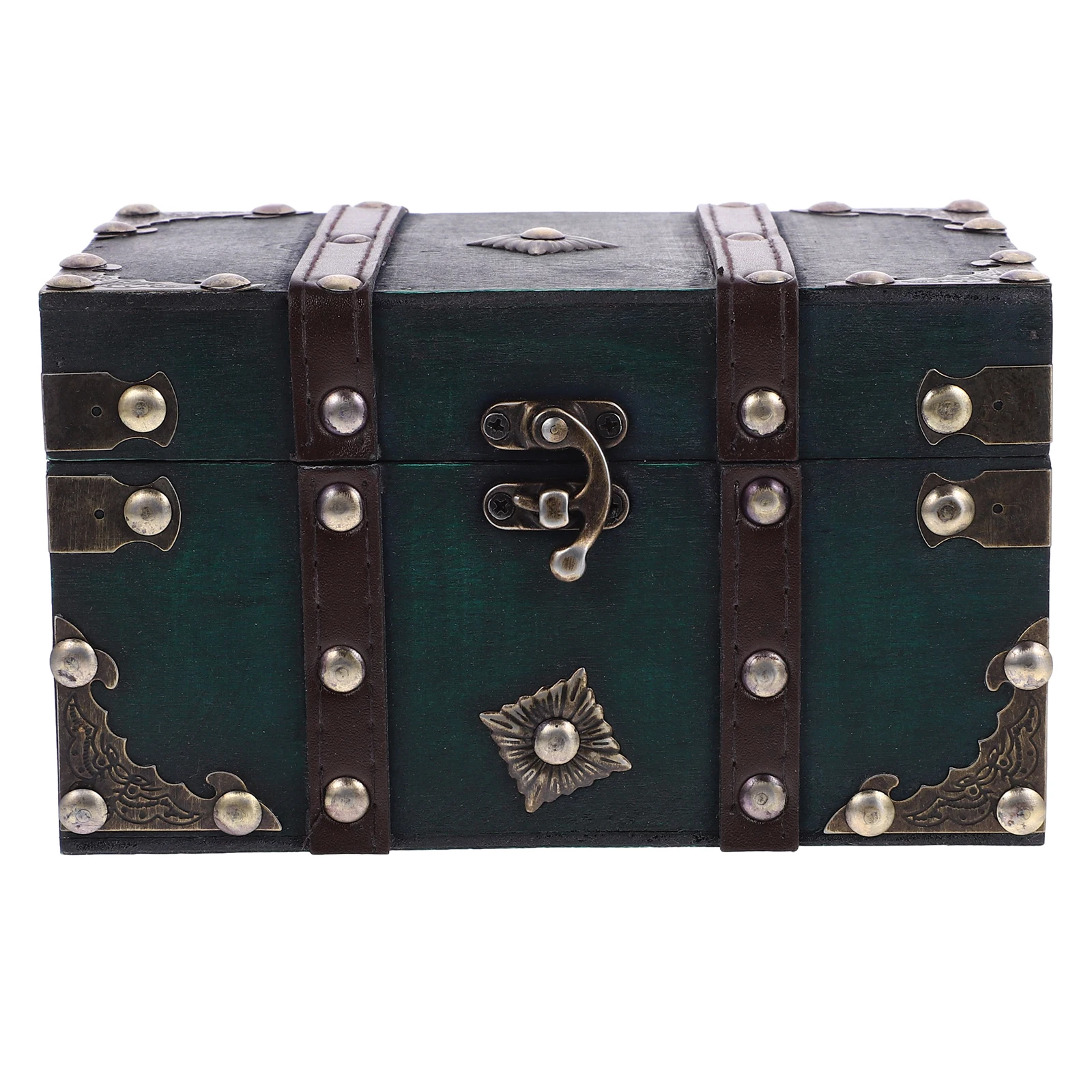 Retro Storage Box Small Jewelry Box Green Size BuckleLatch Household Travel Toolbox FamilyGathering PhotoProp Wooden
Retro Storage Box Small Jewelry Box Green Size BuckleLatch Household Travel Toolbox FamilyGathering PhotoProp Wooden