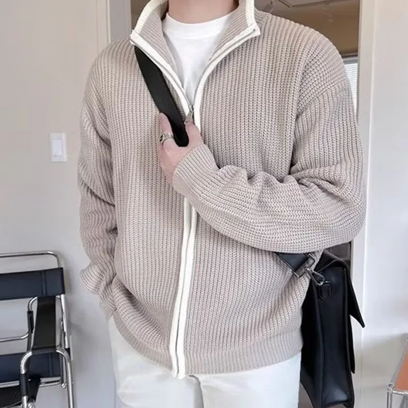 Вязаный кардиган на молнии, мужская верхняя одежда, повседневный легкий легкий топ для взрослых, осень-зима, Новое поступление, длинный топ све
Вязаный кардиган на молнии, мужская верхняя одежда, повседневный легкий легкий топ для взрослых, осень-зима, Новое поступление, длинный топ све