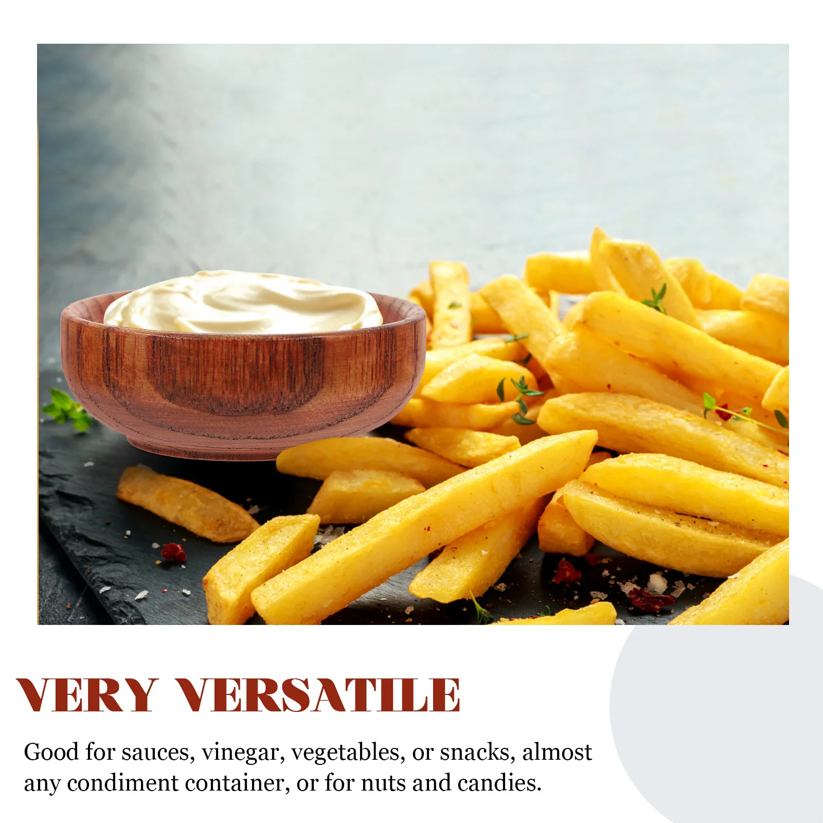 2Pcs Sauce Dish Wooden Seasoning Plates Round Smooth Texture Perfect for Family Dinner Party Snack Container Chili Sauce Plates
2Pcs Sauce Dish Wooden Seasoning Plates Round Smooth Texture Perfect for Family Dinner Party Snack Container Chili Sauce Plates