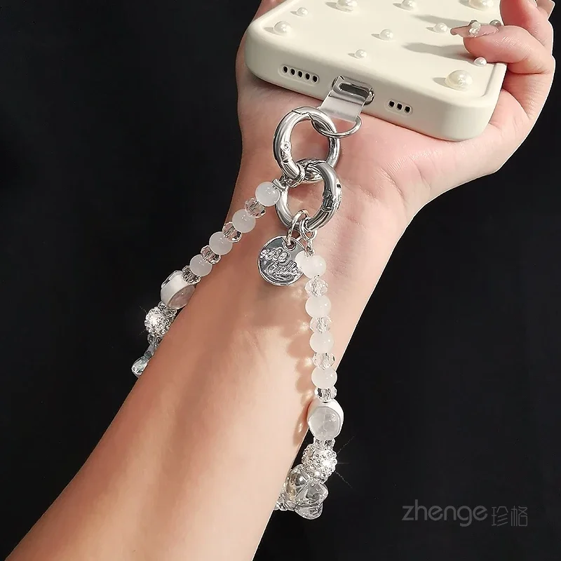 Bamboo Crystal Beaded Mobile Phone Chain Small Fresh Hand Wrist Chain Mobile Phone Lanyard Clip Mobile Phone Case Universal
Bamboo Crystal Beaded Mobile Phone Chain Small Fresh Hand Wrist Chain Mobile Phone Lanyard Clip Mobile Phone Case Universal