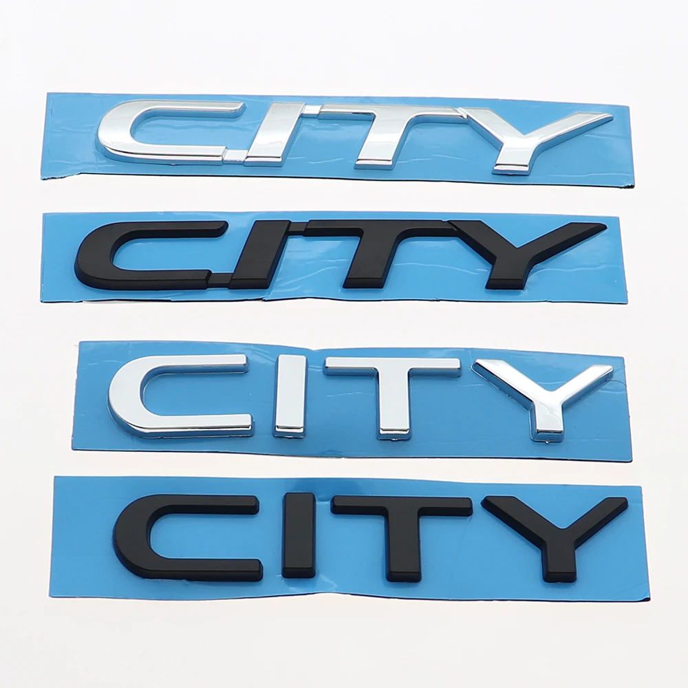 1PC 3D ABS CITY Car Letter Logo Sticker Tail Bumper Badge Auto Rear Trunk Emblem Styling Accessories BT
1PC 3D ABS CITY Car Letter Logo Sticker Tail Bumper Badge Auto Rear Trunk Emblem Styling Accessories BT