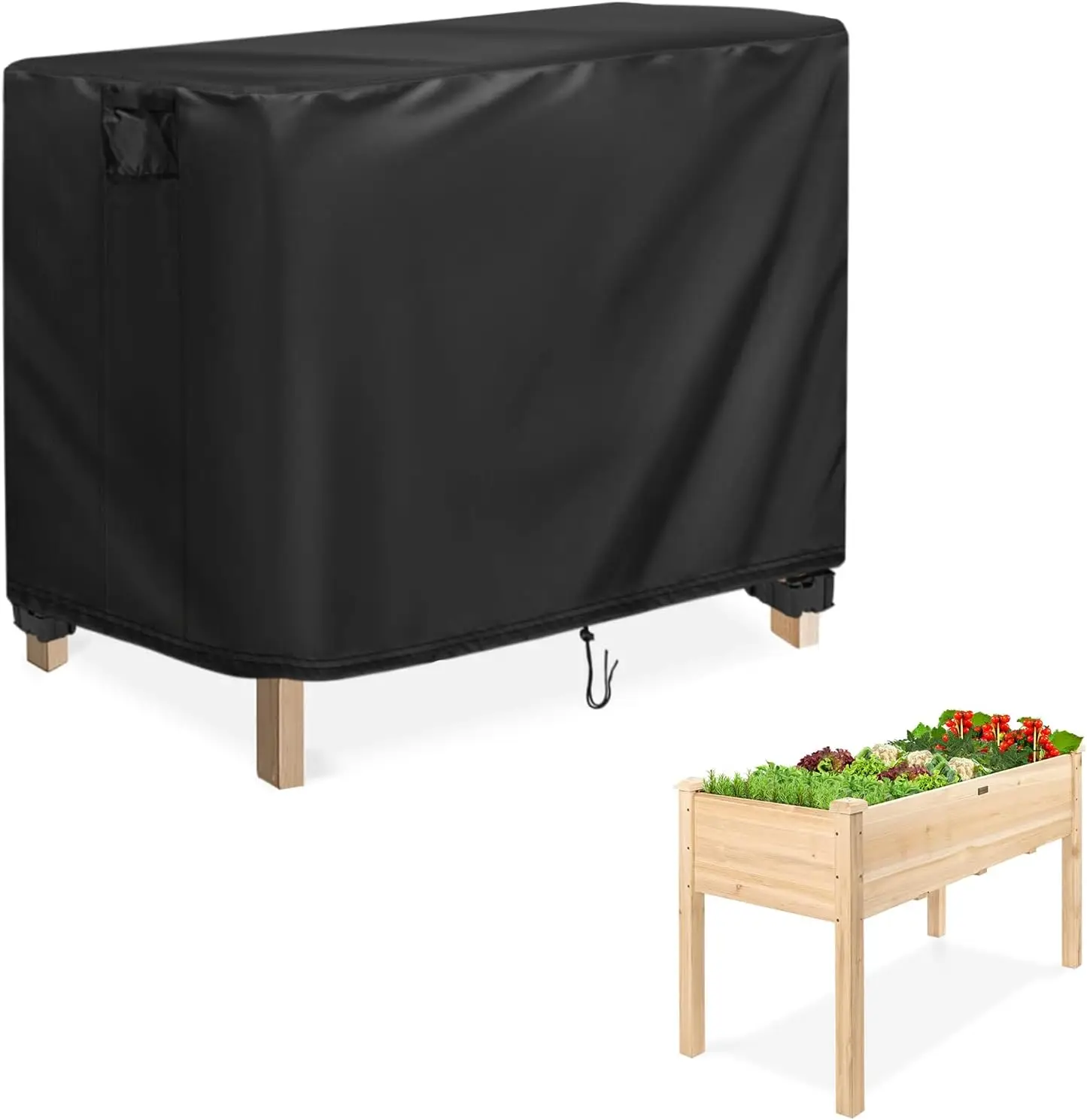 Outdoor Cover for Raised Garden Bed, 48 x 24 x 30 inch Waterproof Elevated Flower Bed Cover for Winter,Raised Tall Plant
Outdoor Cover for Raised Garden Bed, 48 x 24 x 30 inch Waterproof Elevated Flower Bed Cover for Winter,Raised Tall Plant