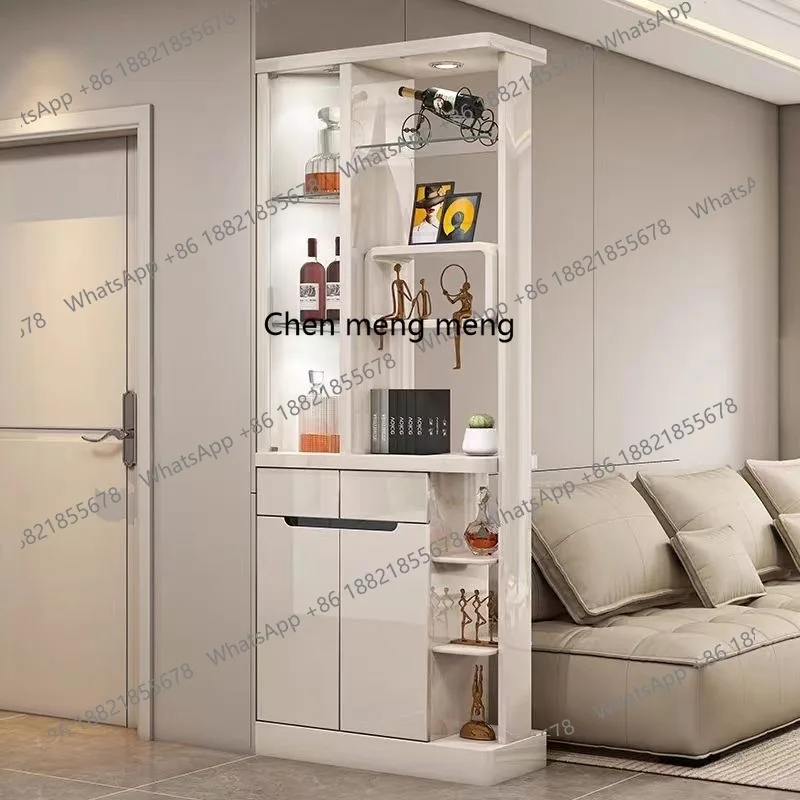 Cream wind partition living room entrance cabinet double-sided screen wine cabinet integrated foyer cabinet
Cream wind partition living room entrance cabinet double-sided screen wine cabinet integrated foyer cabinet