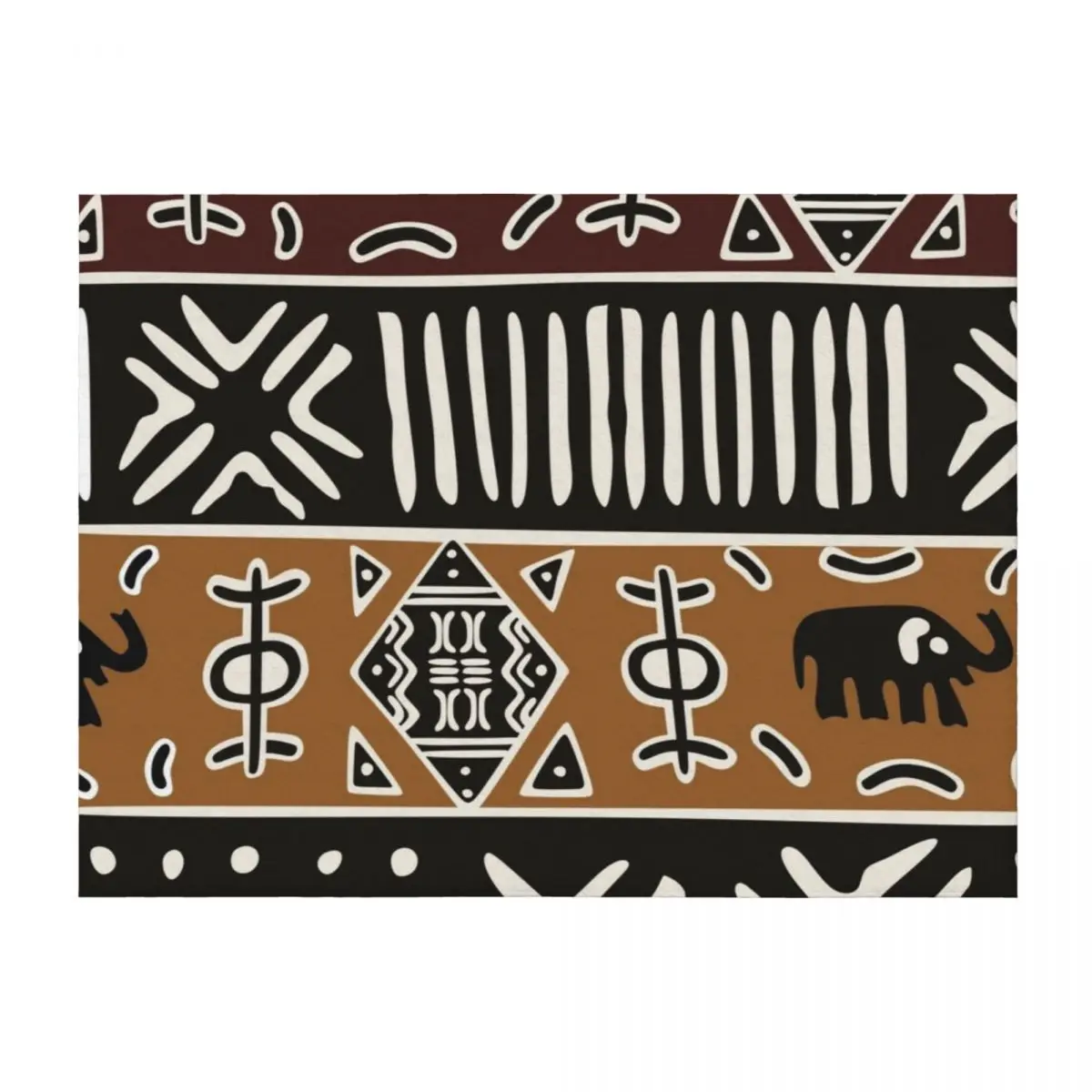 African mud cloth with elephants Throw Blanket Soft christmas gifts Blankets Sofas Of Decoration Flannels Blankets
African mud cloth with elephants Throw Blanket Soft christmas gifts Blankets Sofas Of Decoration Flannels Blankets