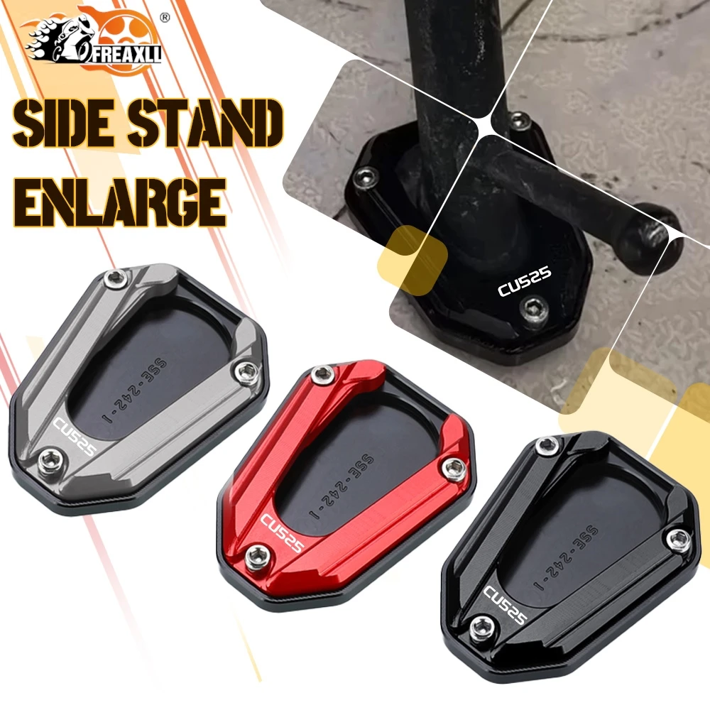 CU 525 625 250 For VOGE CU525 CU625 CU250 2023-2026 Motorcycle Side Stand Enlarged Plate Kickstand Foot Side Stand Enlarger Pad
CU 525 625 250 For VOGE CU525 CU625 CU250 2023-2026 Motorcycle Side Stand Enlarged Plate Kickstand Foot Side Stand Enlarger Pad